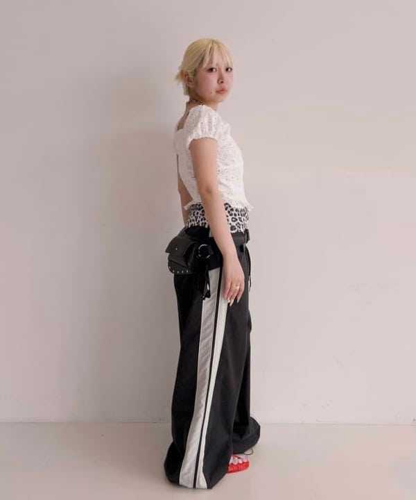 BEAMS WOMEN | 【8/6新規値下げ】レース パフスリーブ ビスチェ