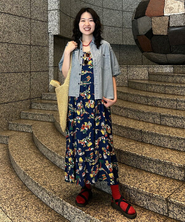 BEAMS WOMEN | 【別注】SUN SURF / ノースリーブ キャミ ワンピース