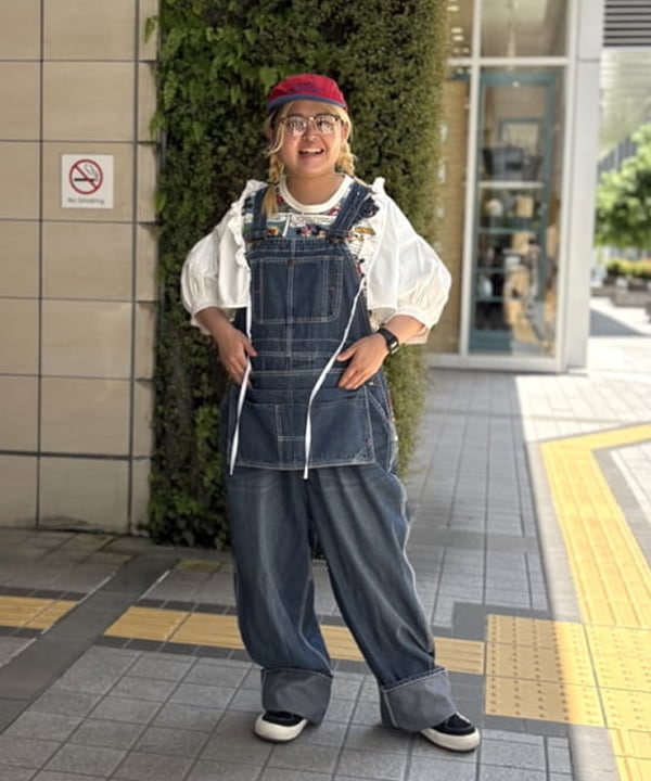 ビッグマック オーバーオール エプロン付き BIG MAC ビッグマック OVER