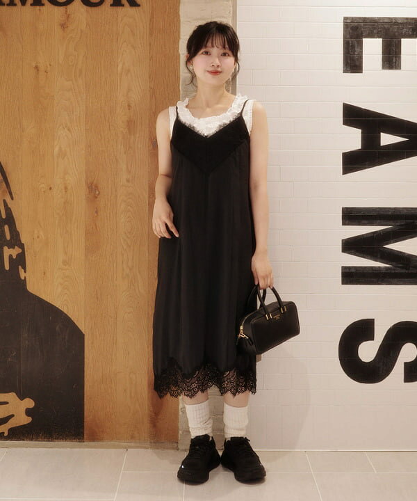BEAMS WOMEN | フリル トリム ノースリーブ | Rakuten Fashion(楽天