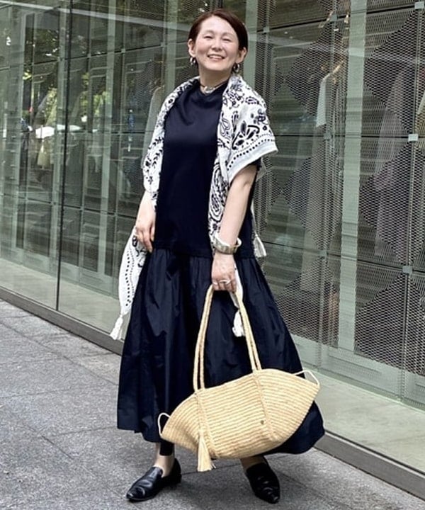 Demi-Luxe BEAMS | 【別注】manipuri / バンダナ タッセル ストール