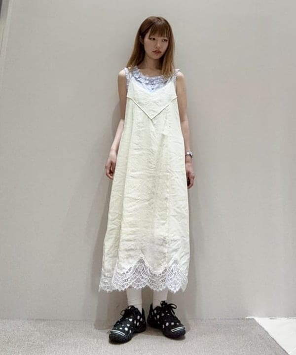 BEAMS WOMEN | フリル トリム ノースリーブ | Rakuten Fashion(楽天