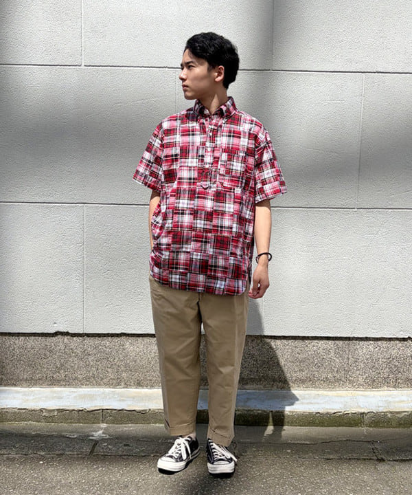 BEAMS MEN | BEAMS PLUS｜2 Pleats Tapered Twill｜メンズ パンツ