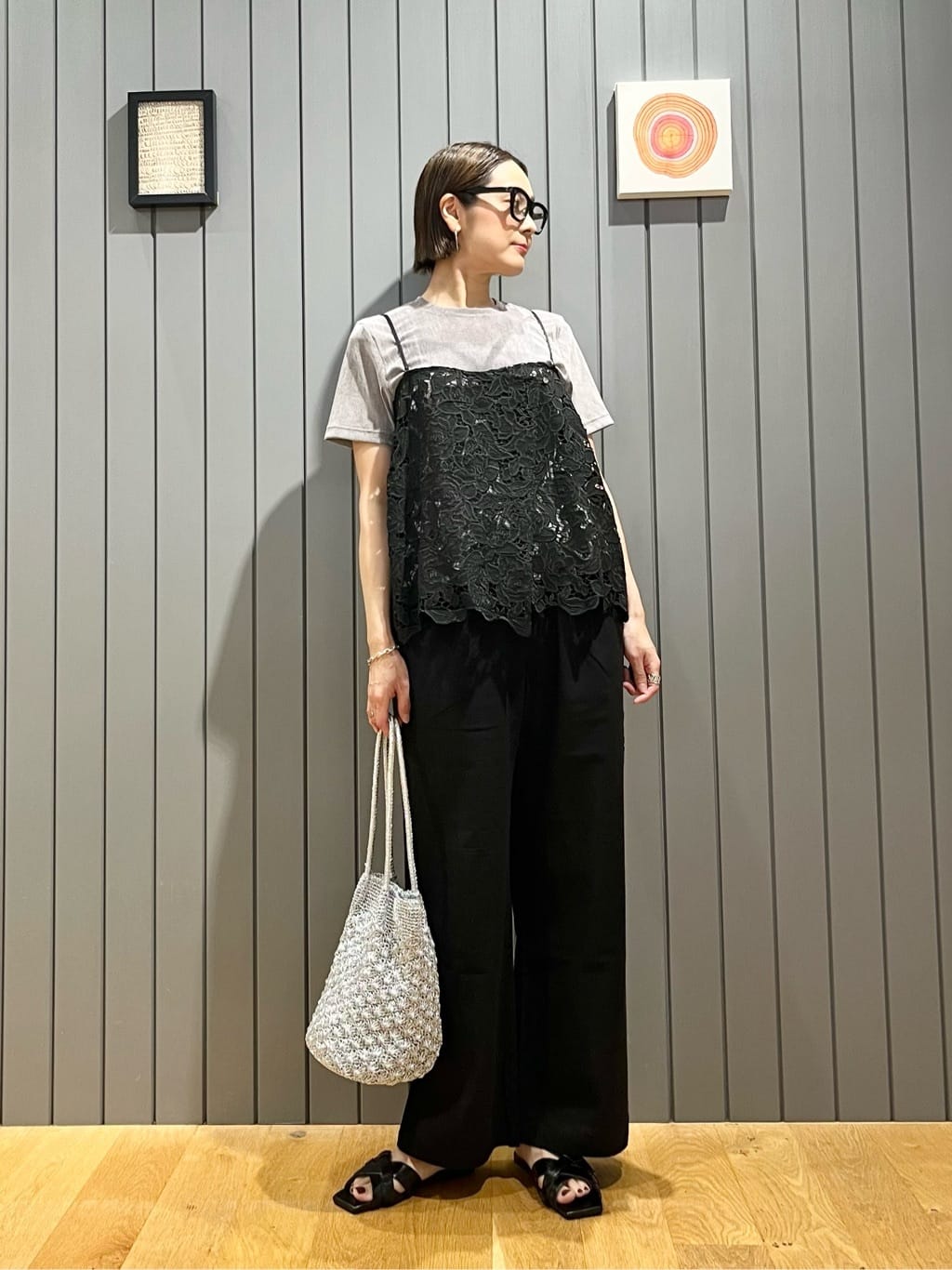 greenlabel relaxing 2WAY レース キャミソール UNITED ARROWS green label relaxing | <SEASONAL COLLECTION>2WAY