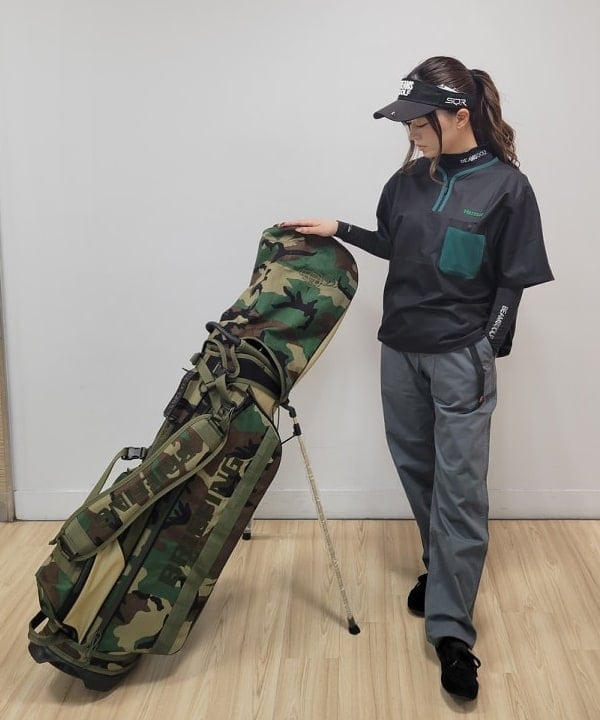 BEAMS GOLF | 【別注】BRIEFING / WOODLAND CAMOUFLAGE キャディバッグ