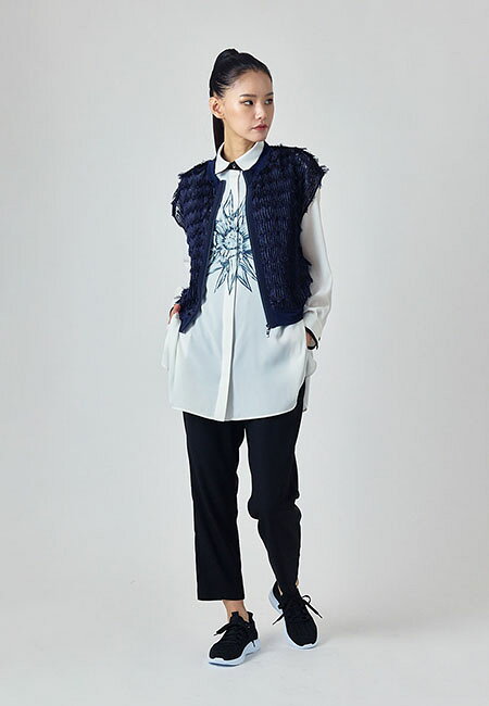 HIROKO BIS | フラワープリントチュニックブラウス | Rakuten Fashion