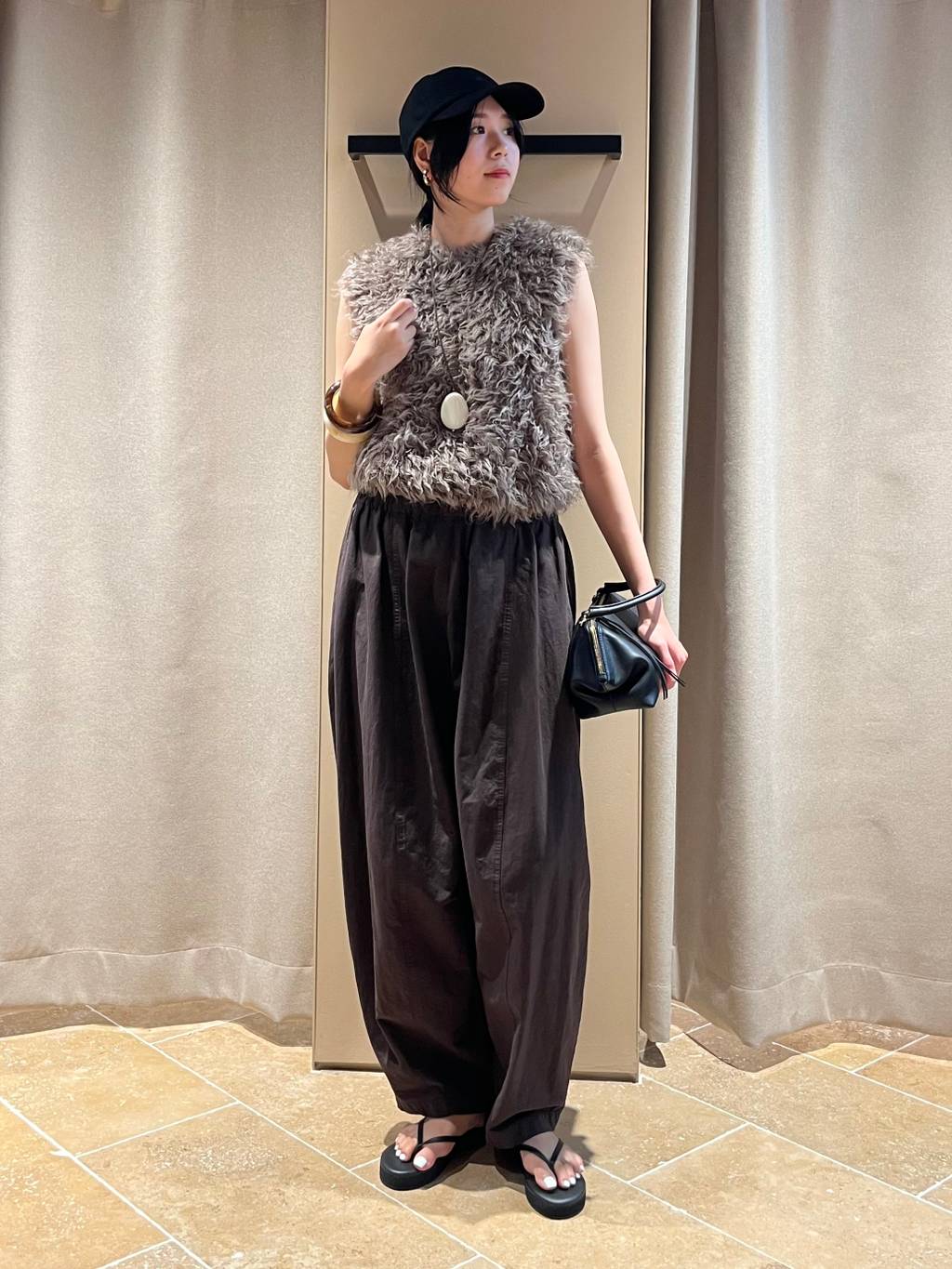 Curensology | コットンリネンドロストパンツ | Rakuten Fashion(楽天