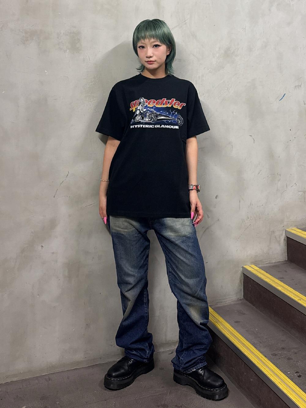 HYSTERIC GLAMOUR | SPEEDSTER HEAVY METAL Tシャツ | Rakuten Fashion