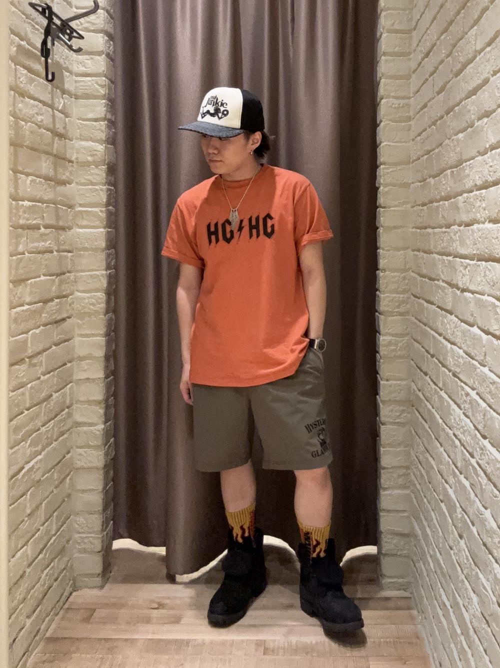 HYSTERIC GLAMOUR | WHISKY WOMAN ハーフパンツ | Rakuten Fashion