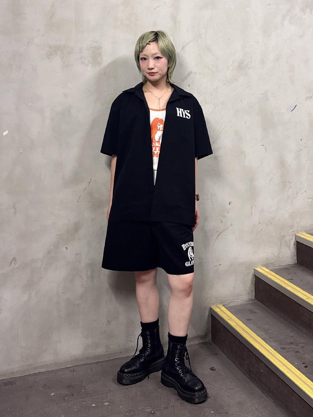 HYSTERIC GLAMOUR | WHISKY WOMAN ハーフパンツ | Rakuten Fashion