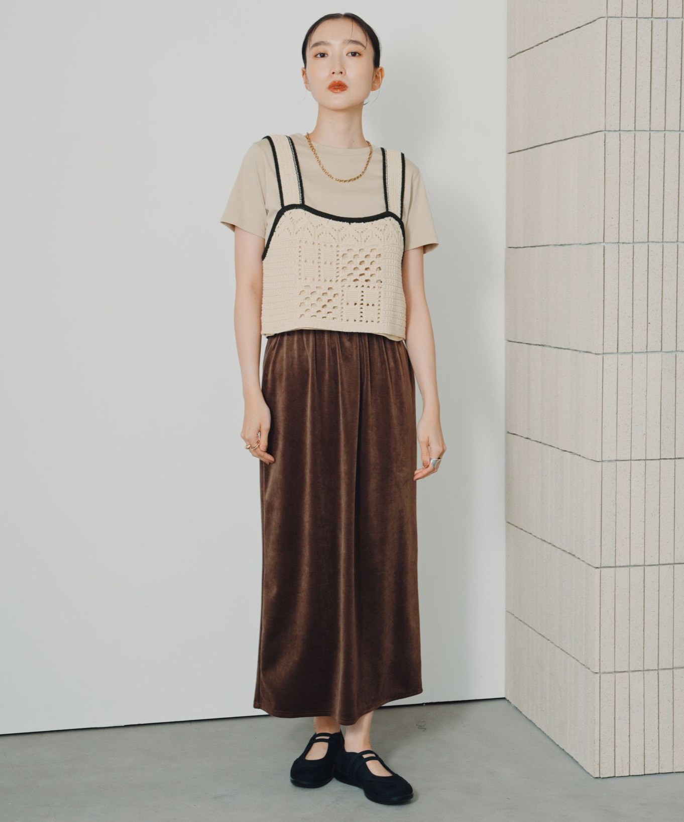 LEPSIM | クロシェ風配色ビスチェ | Rakuten Fashion(楽天ファッション
