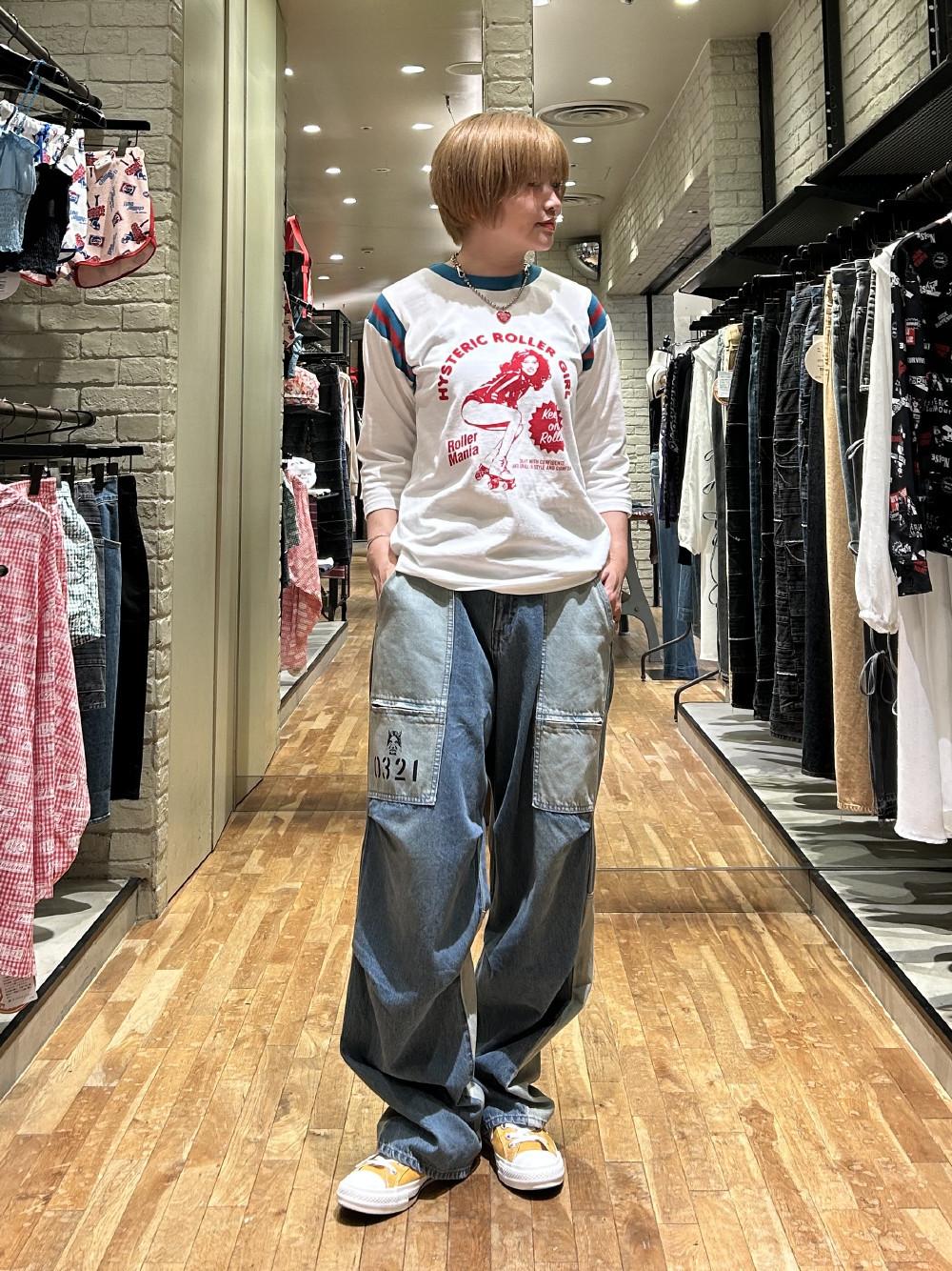 HYSTERIC GLAMOUR | HYSTERIC 0321 ニータックワイドパンツ | Rakuten