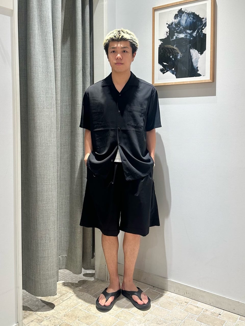 <D.O UNITED ARROWS BY DAISUKE OBANA>ショーツ UNITED ARROWS & SONS by DAISUKE OBANA ワイドパンツ パンツ 「D.O BY