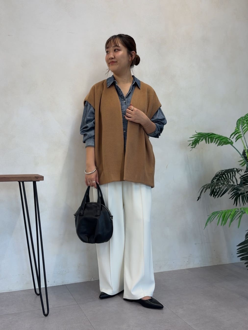 Jena espace merveilleux ベスト ジレ ブラック Jena espace merveilleux | 圧縮ウールジレ | Rakuten Fashion(楽天