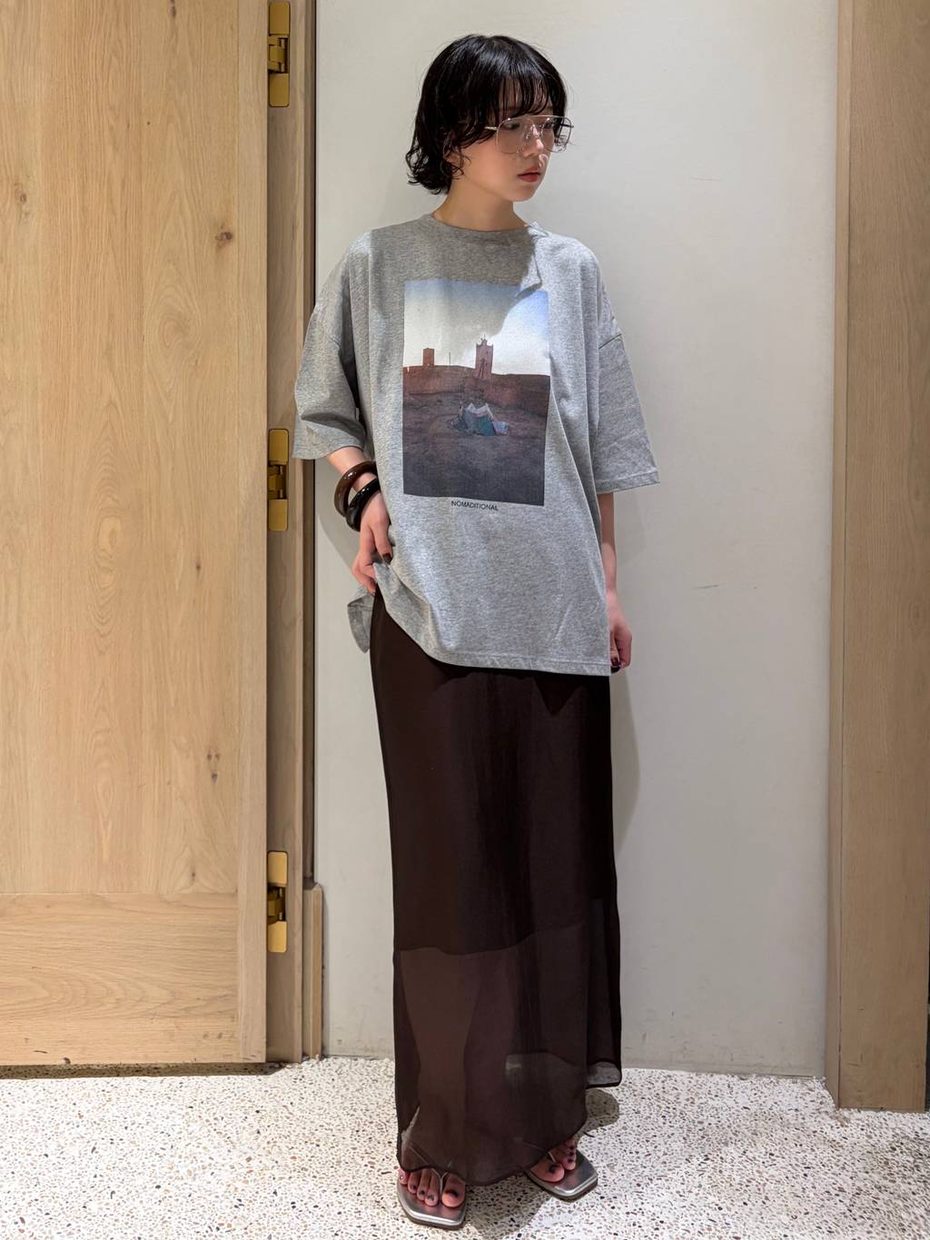 Curensology | ノマディショナルオーバーTシャツ | Rakuten Fashion