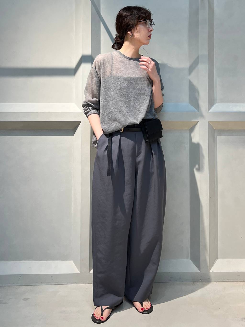 Curensology | プレーンツータックパンツ | Rakuten Fashion(楽天
