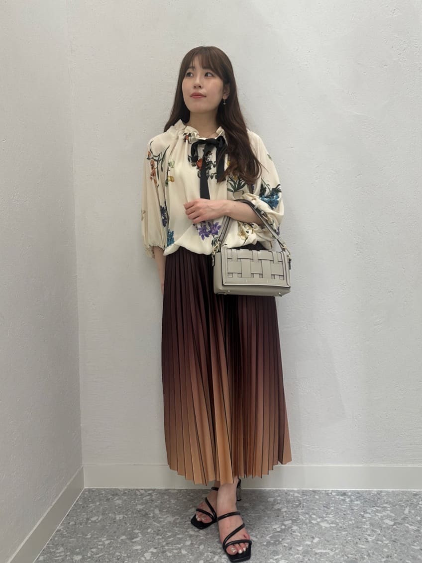 Vin | グラデーションプリーツスカート | Rakuten Fashion(楽天
