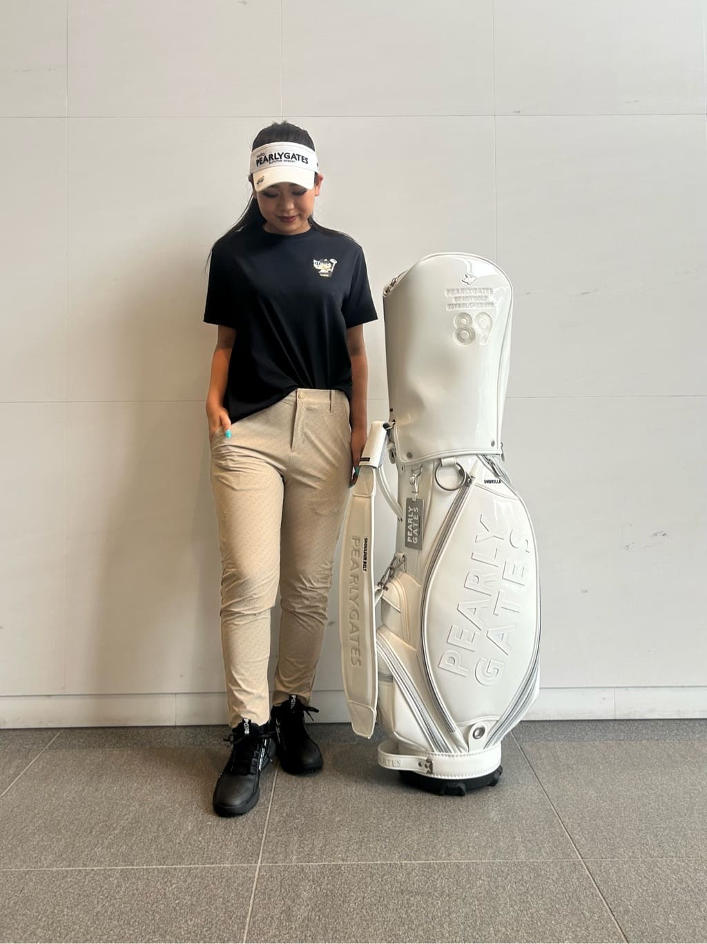 PEARLY GATES | THE CADDIE BAG キャディバッグ (46インチ対応