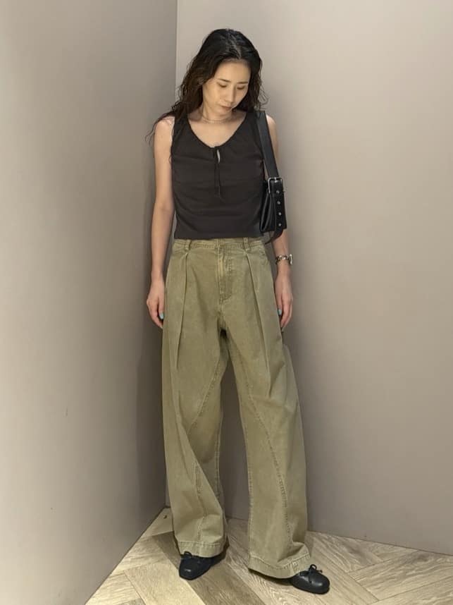moussy | GATHER SLEEVELESS トップス | Rakuten Fashion(楽天