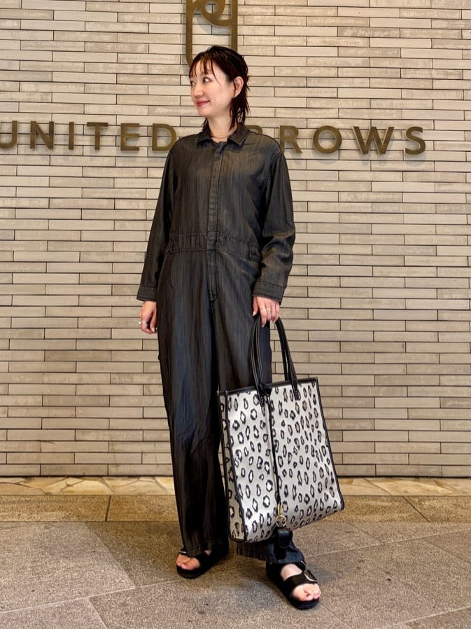 conte コンテ　デニムライクオールインワ　2025SS 定価49500円 UNITED ARROWS | <conte>デニムライク オールインワン | Rakuten