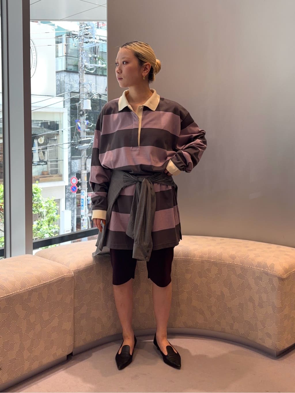 【omame】6 ROKU ホールニットパンツ BEAUTY&YOUTH UNITED ARROWS | <6(ROKU)>ホール ニット スパッツ