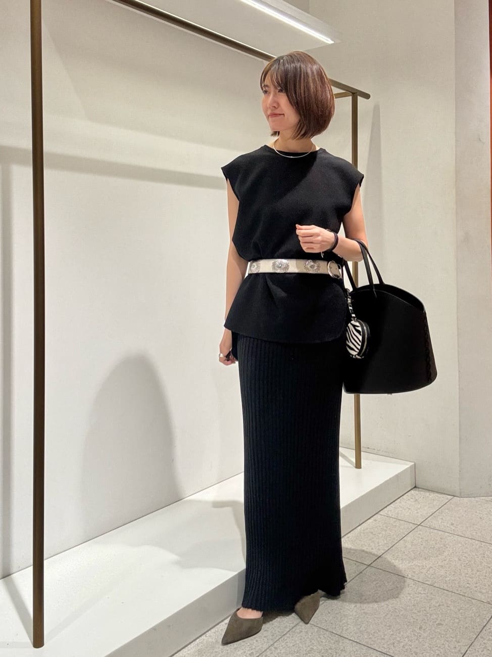 Whim Gazette | ニットフィットスカート | Rakuten Fashion(楽天