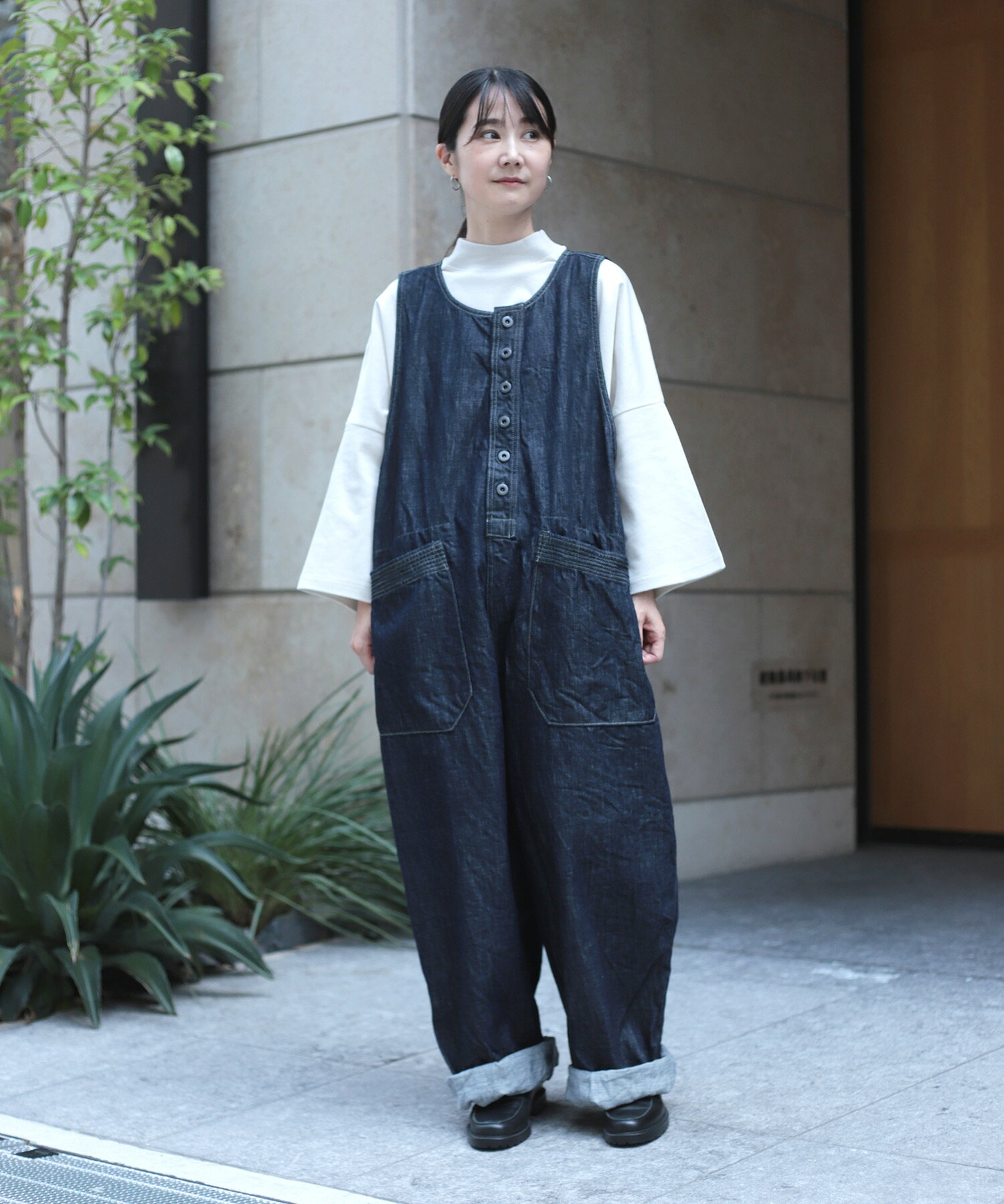 Domingo | 10ozデニム トラヴァイユサロペット | Rakuten Fashion(楽天