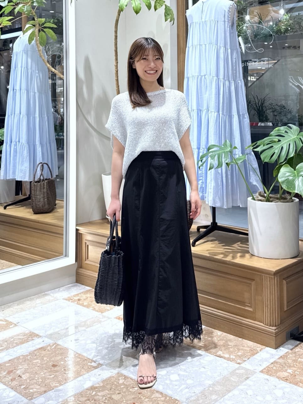 La boutique BonBon | 【涼しく夏映え・人気カラー再入荷!】ラメ天竺針