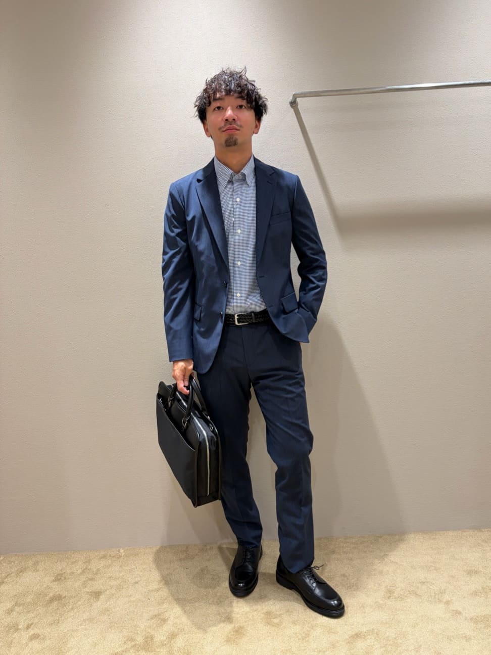 UNITED ARROWS green label relaxing | A+ TWPU トロピカル無地 スリム