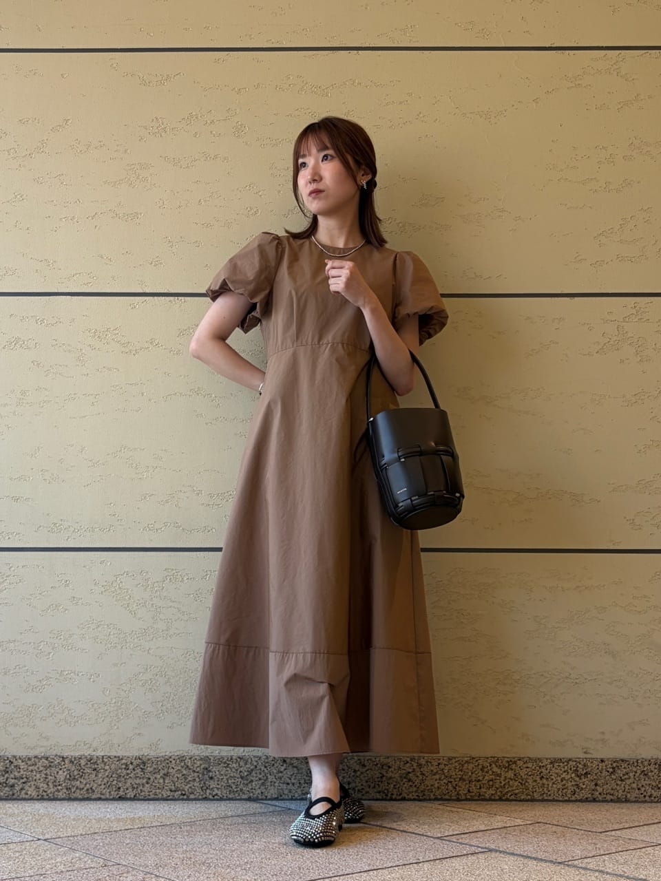 UNITED ARROWS | ファブリカ パフ ショートスリーブ ワンピース