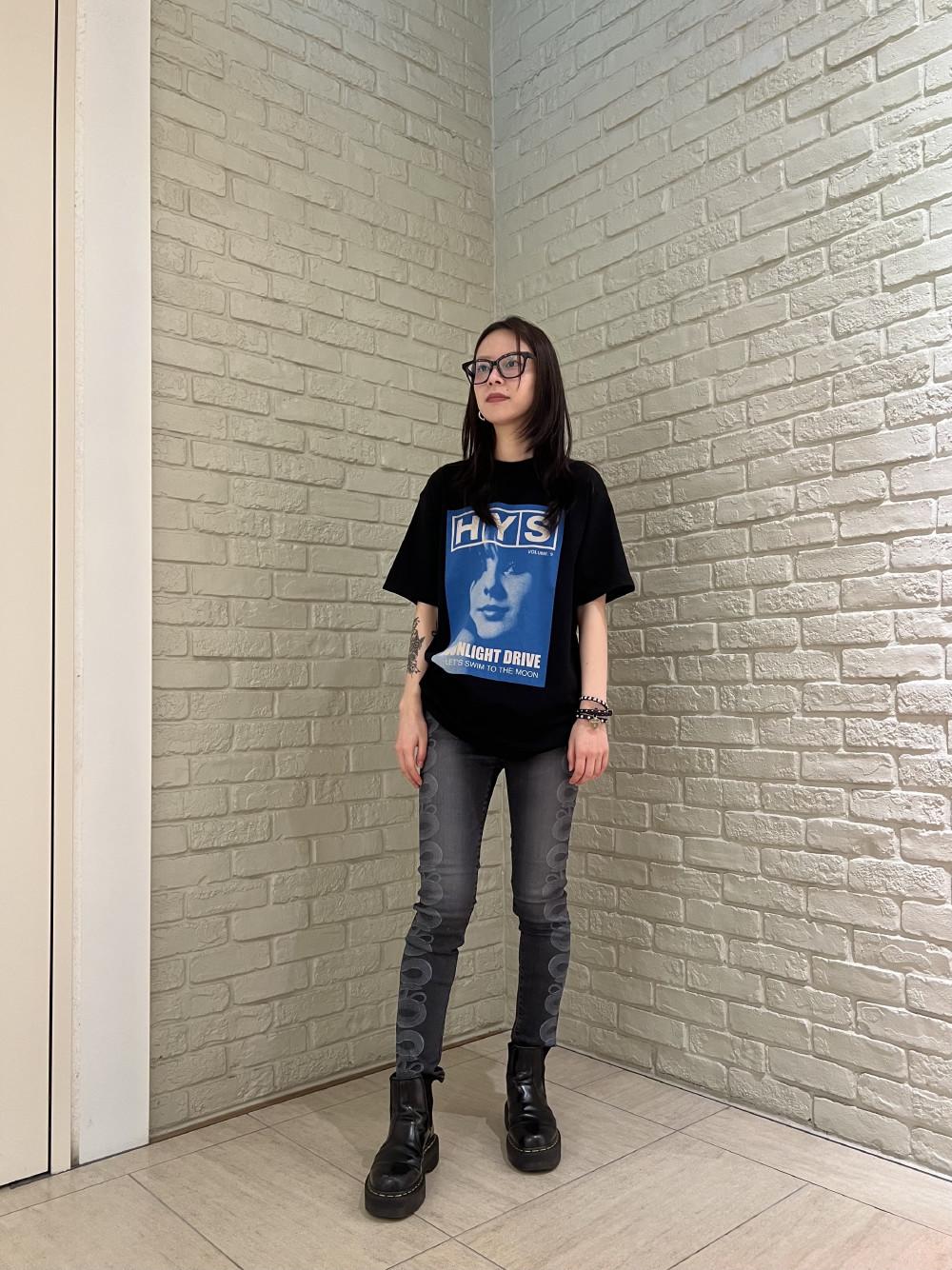 HYSTERIC GLAMOUR | MOONLIGHT DRIVE Tシャツ | Rakuten Fashion(楽天