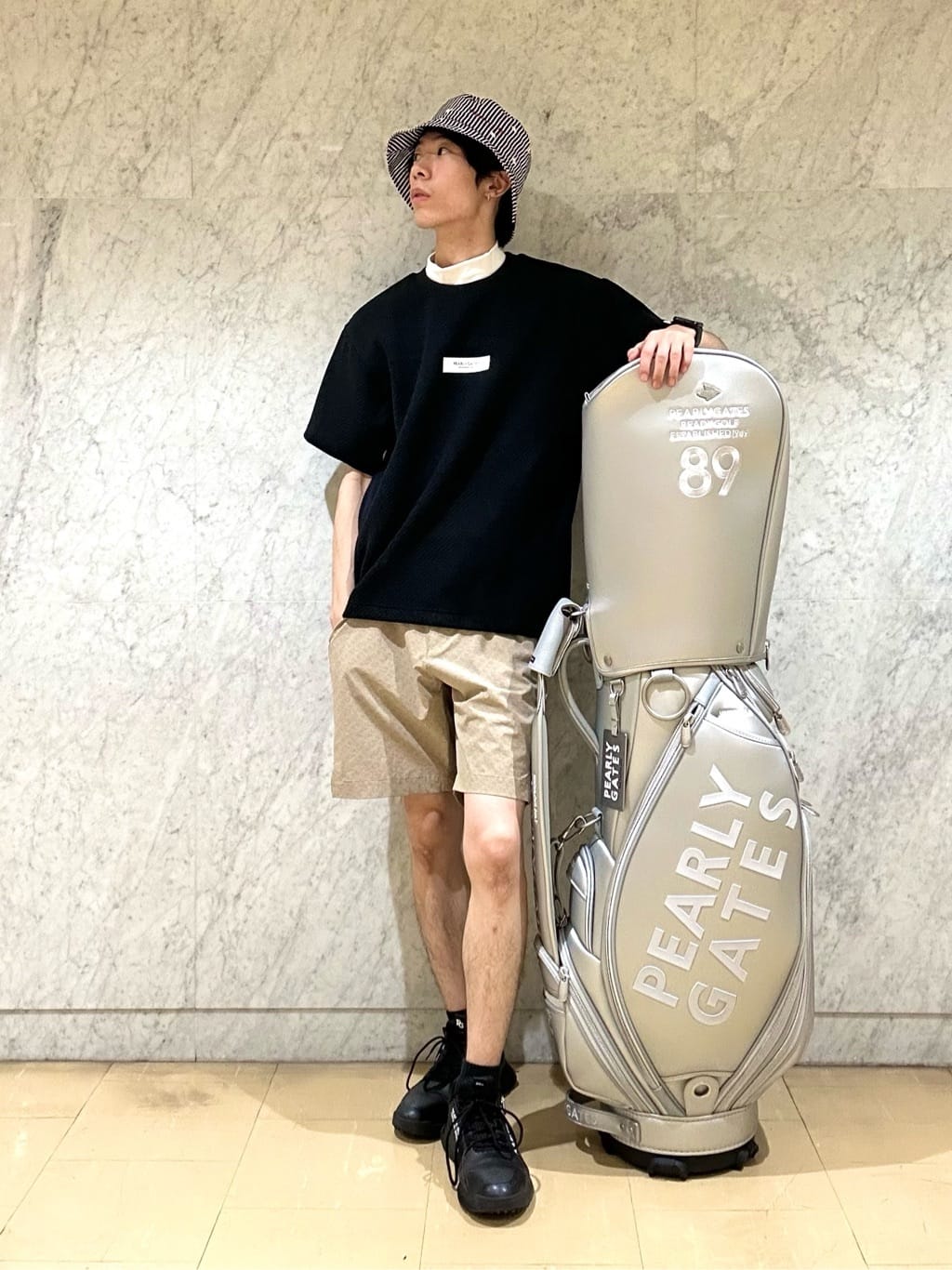 PEARLY GATES | THE CADDIE BAG キャディバッグ (46インチ対応