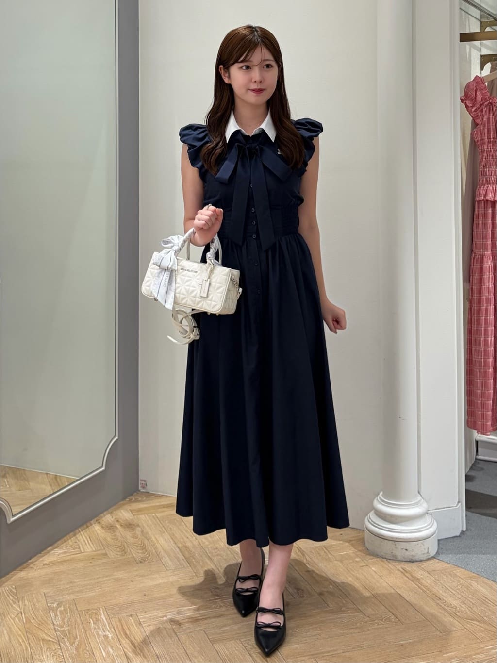 JILL by JILL STUART | 袖バルーンシャツワンピース | Rakuten Fashion