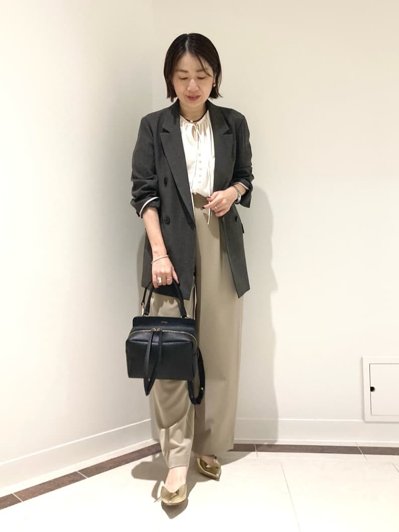 NOLLEY'S | 《防シワ》ウォッシャブルメランジドビーダブルジャケット