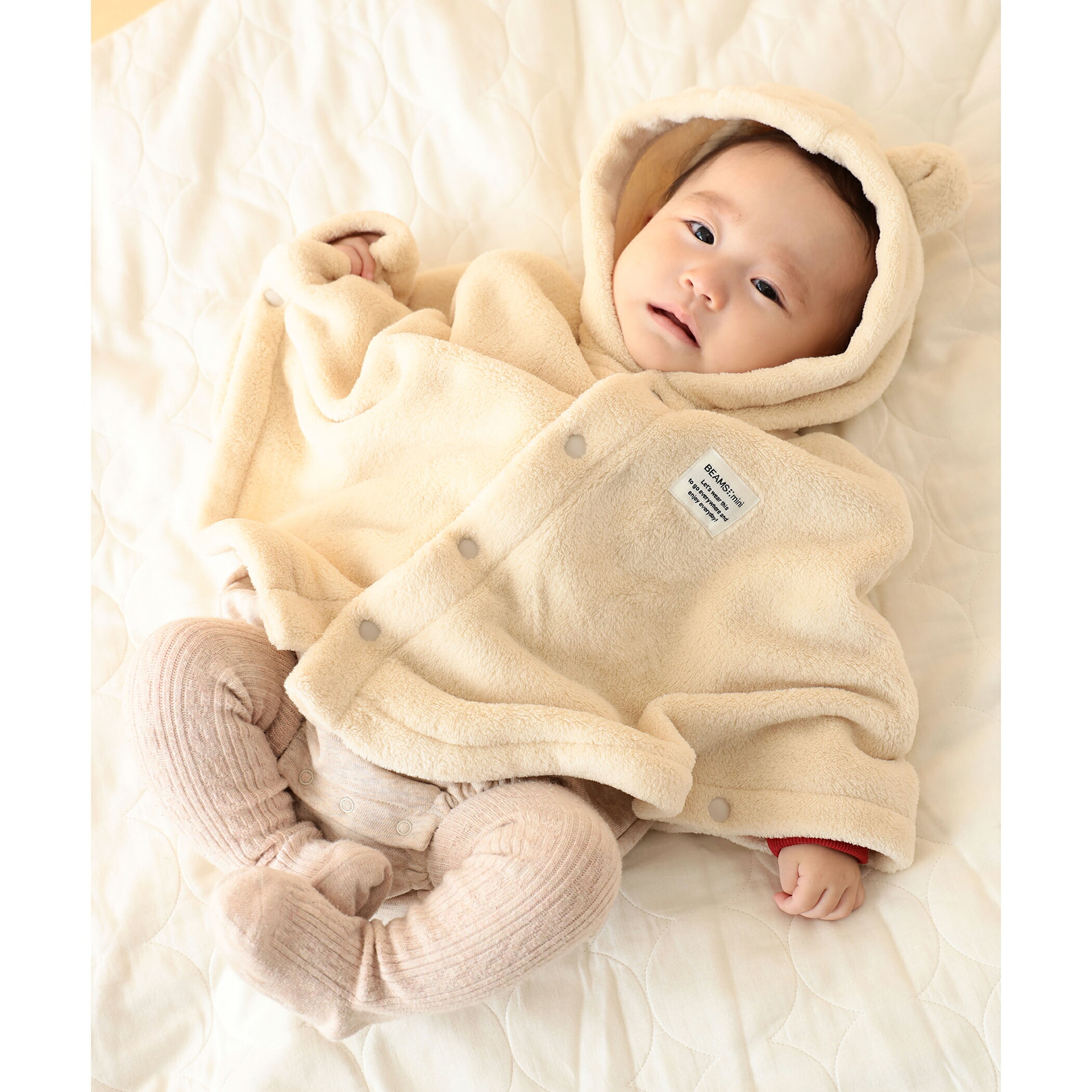 BEAMS mini | 【WEB限定】ベビー ポンチョ 2026FW(70~90cm)ギフト