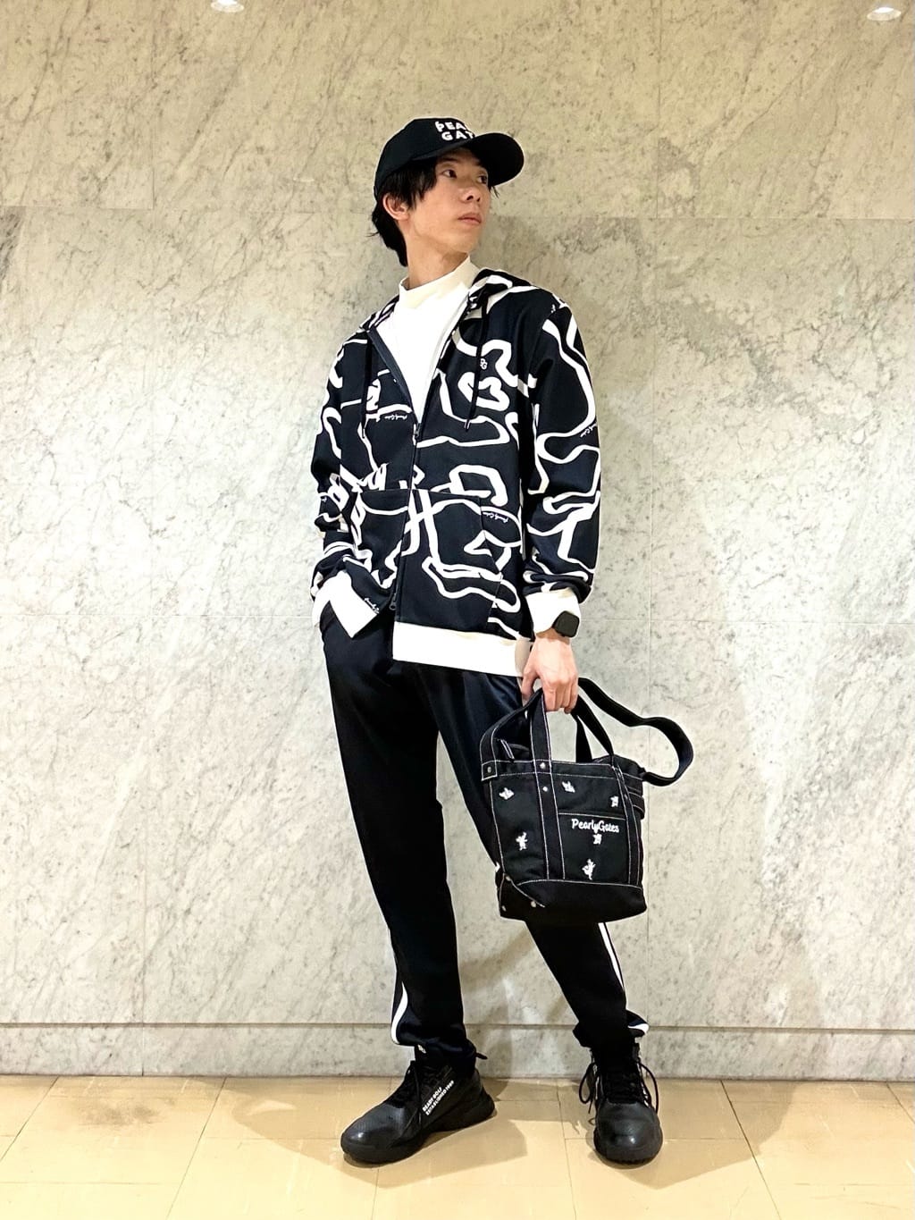 PEARLY GATES | プレイティングベアメッシュパンツ (MENS) | Rakuten