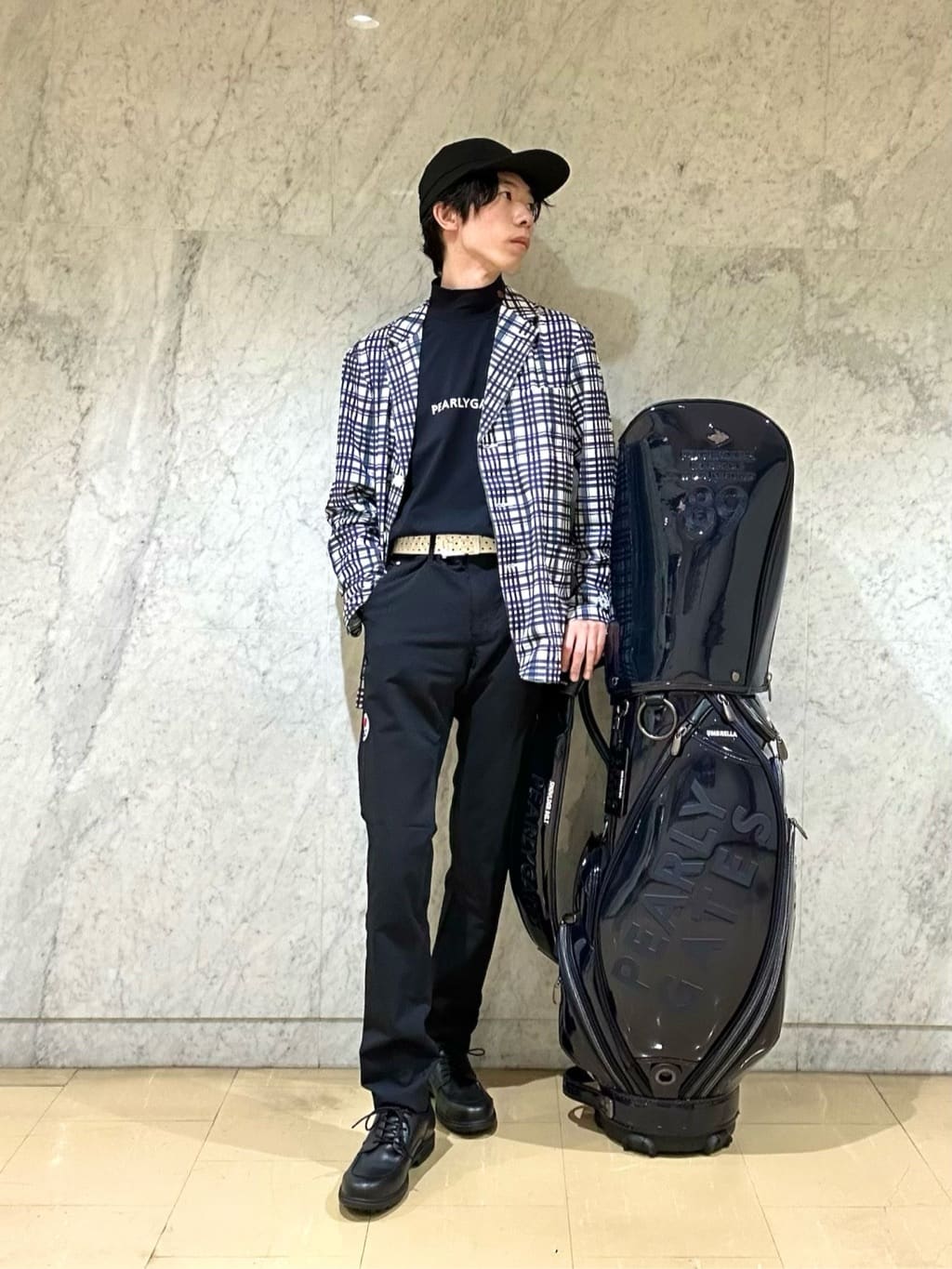 パーリーゲイツ　ノースリーブオールインワン　帽子付き　0サイズ PEARLY GATES | 日よけ付きキャップ (UNISEX) | Rakuten Fashion(楽天
