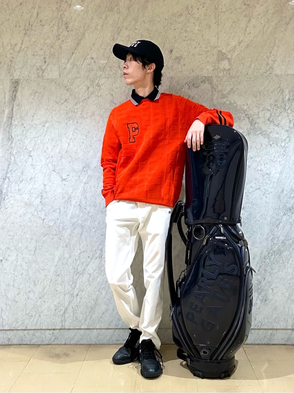 PEARLY GATES | THE CADDIE BAG キャディバッグ (46インチ対応