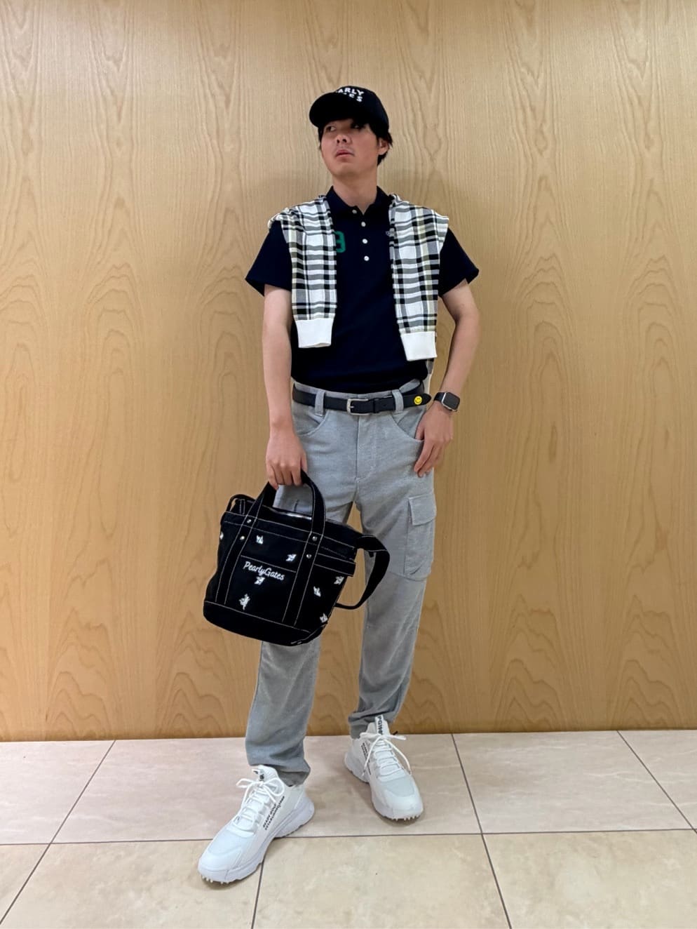 PEARLY GATES | Pe蜂巣メッシュパンツ (MENS) | Rakuten Fashion(楽天