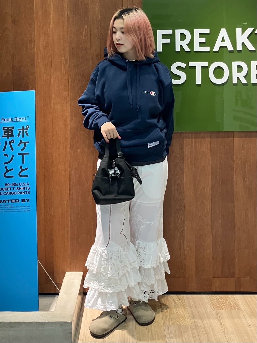 FREAK'S STORE | NAUTICA×Champion 【Exclusive】ダブルネーム ワン