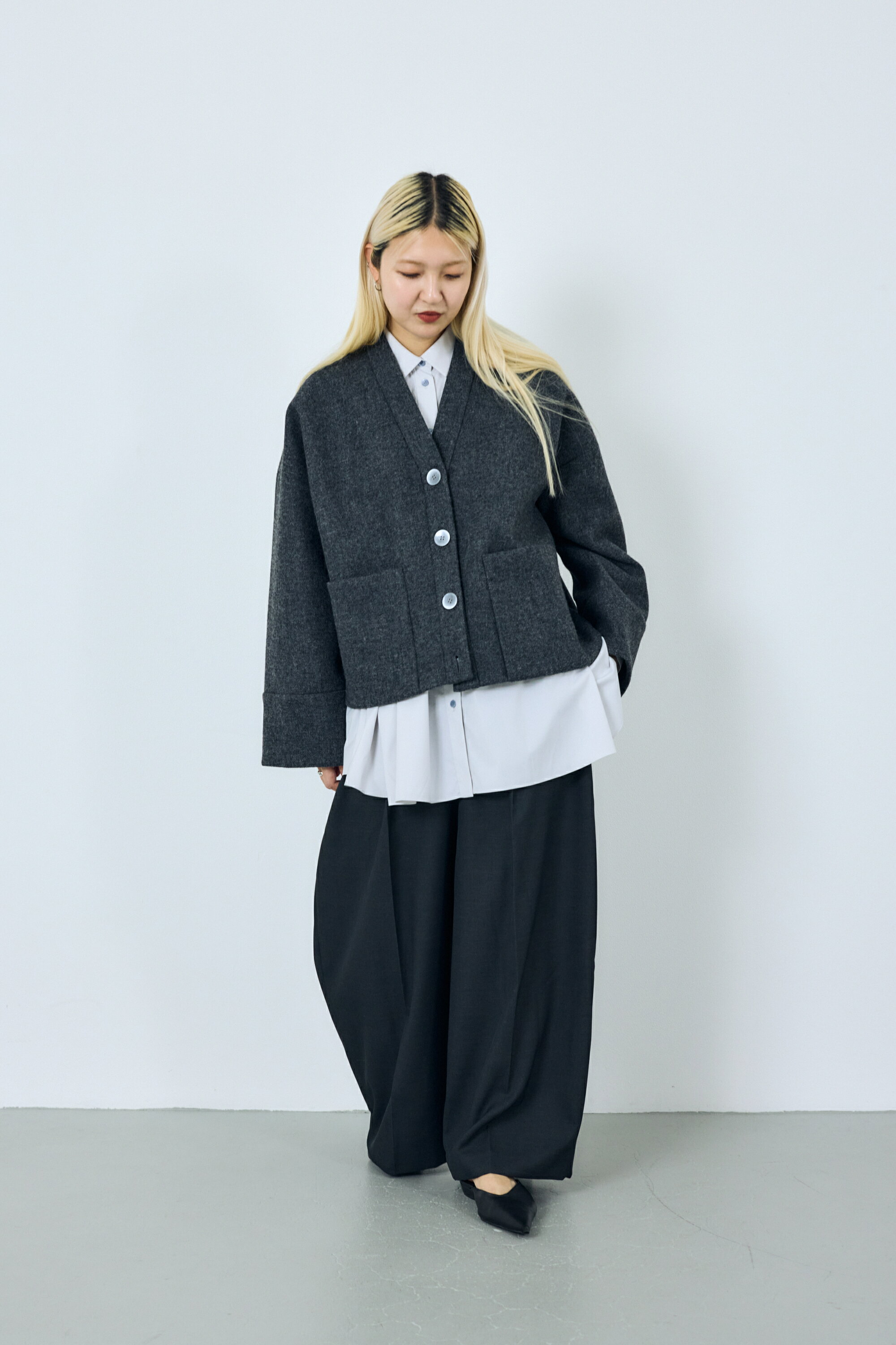 ENFOLD | BOX CARDIGAN | Rakuten Fashion(楽天ファッション／旧楽天