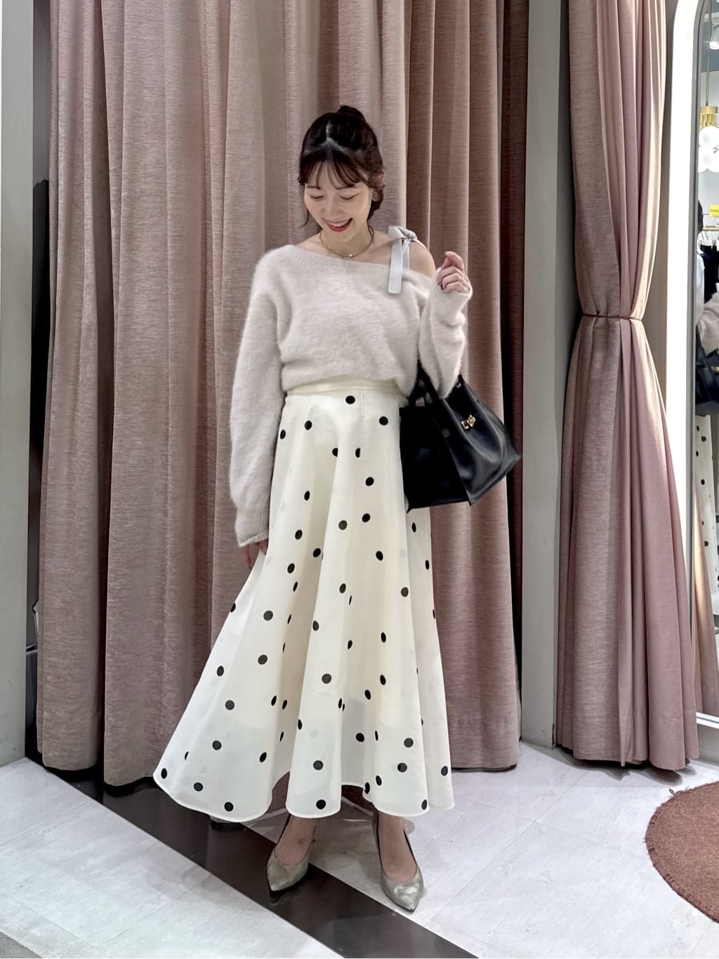 La boutique BonBon | 【最強着映え・3サイズ展開】ドットオーガン
