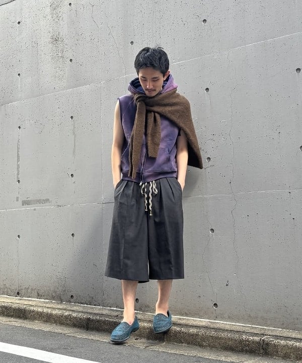 BEAMS MEN | BEAMS｜Slacks Wide Shorts｜メンズ パンツ ショート