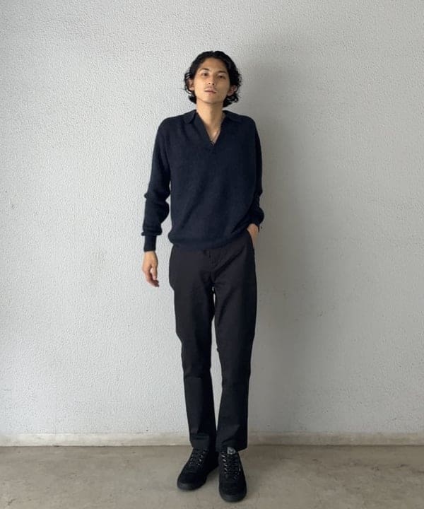 BEAMS MEN | BEAMS｜ストレッチテーパードチノ｜メンズ ボトムス