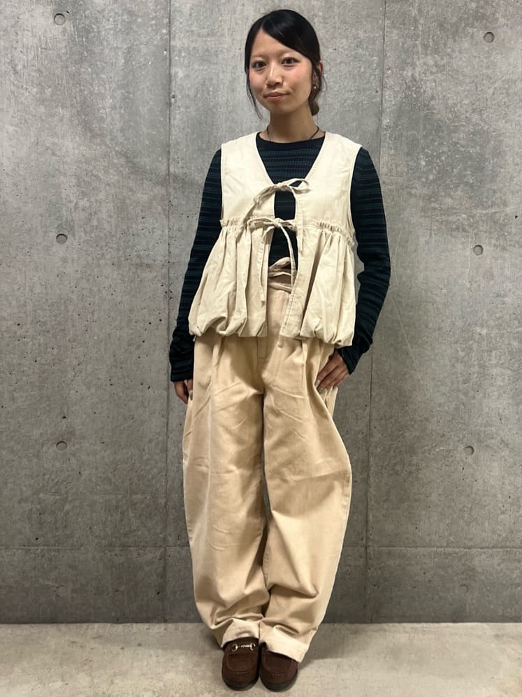 FREAK'S STORE | 別注 コーデュロイ 紐付きイージーパンツ