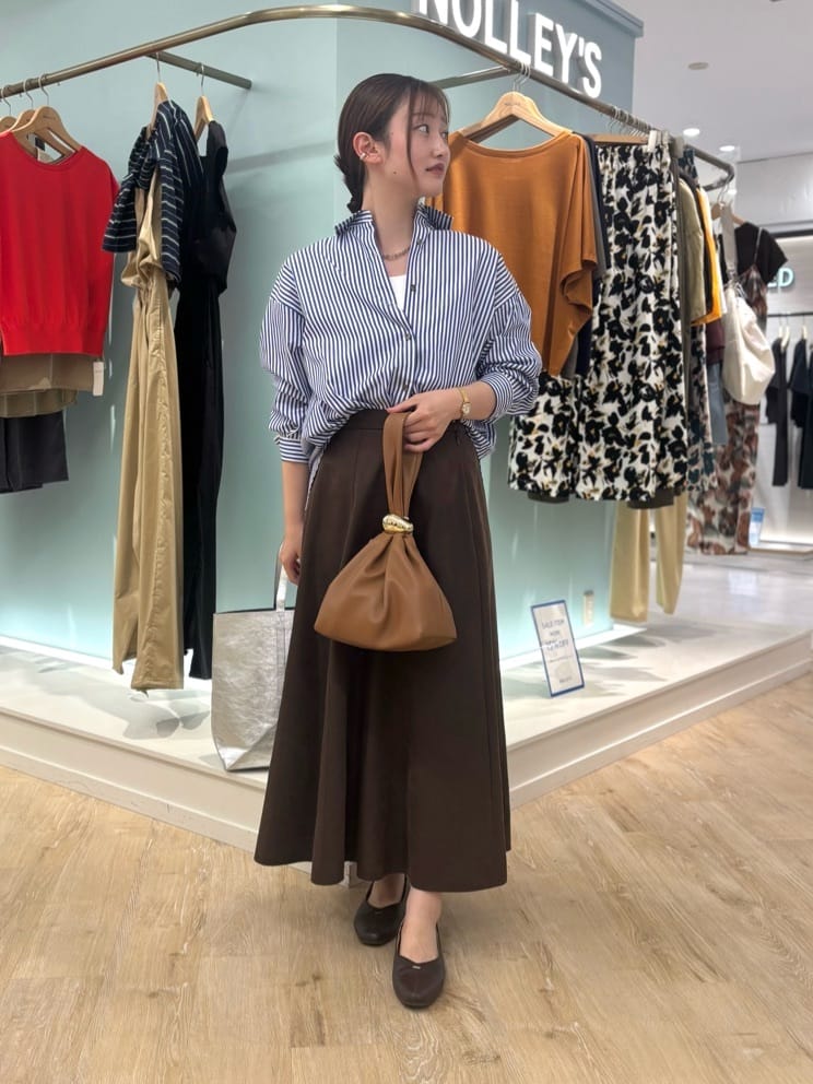 NOLLEY'S | ウォッシャブルスエードフレアスカート | Rakuten Fashion