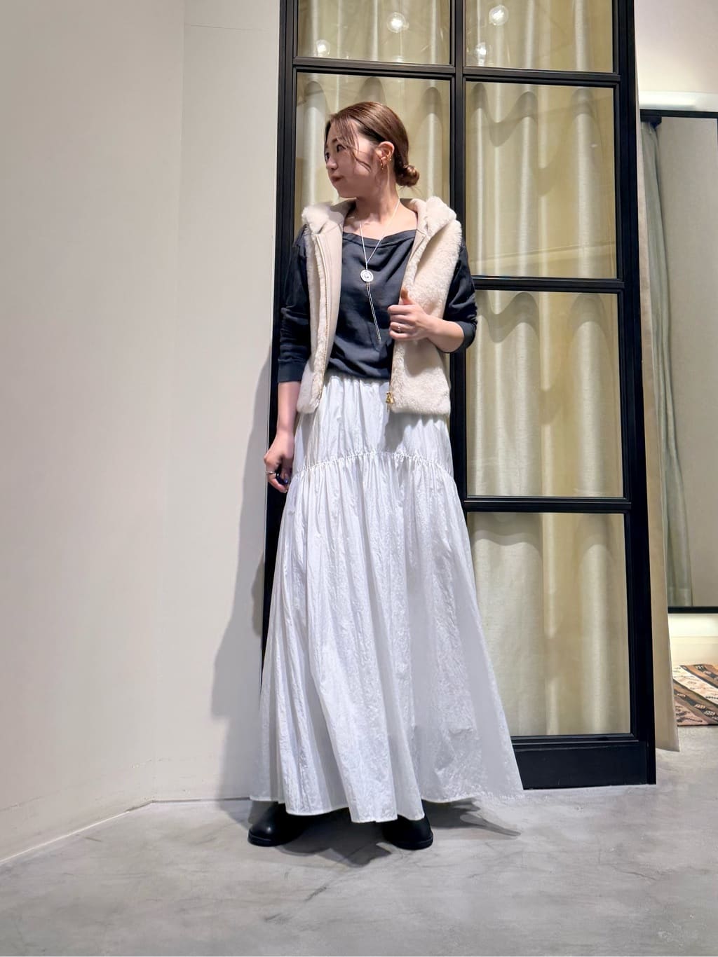 Whim Gazette | ヴィンテージタフタスカート | Rakuten Fashion(楽天