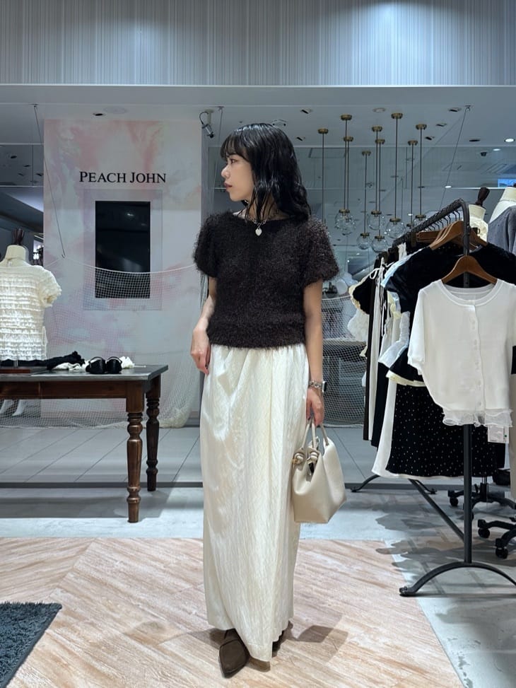 CAPRICIEUX LE'MAGE | 【前後2way】フェザーパフニット | Rakuten