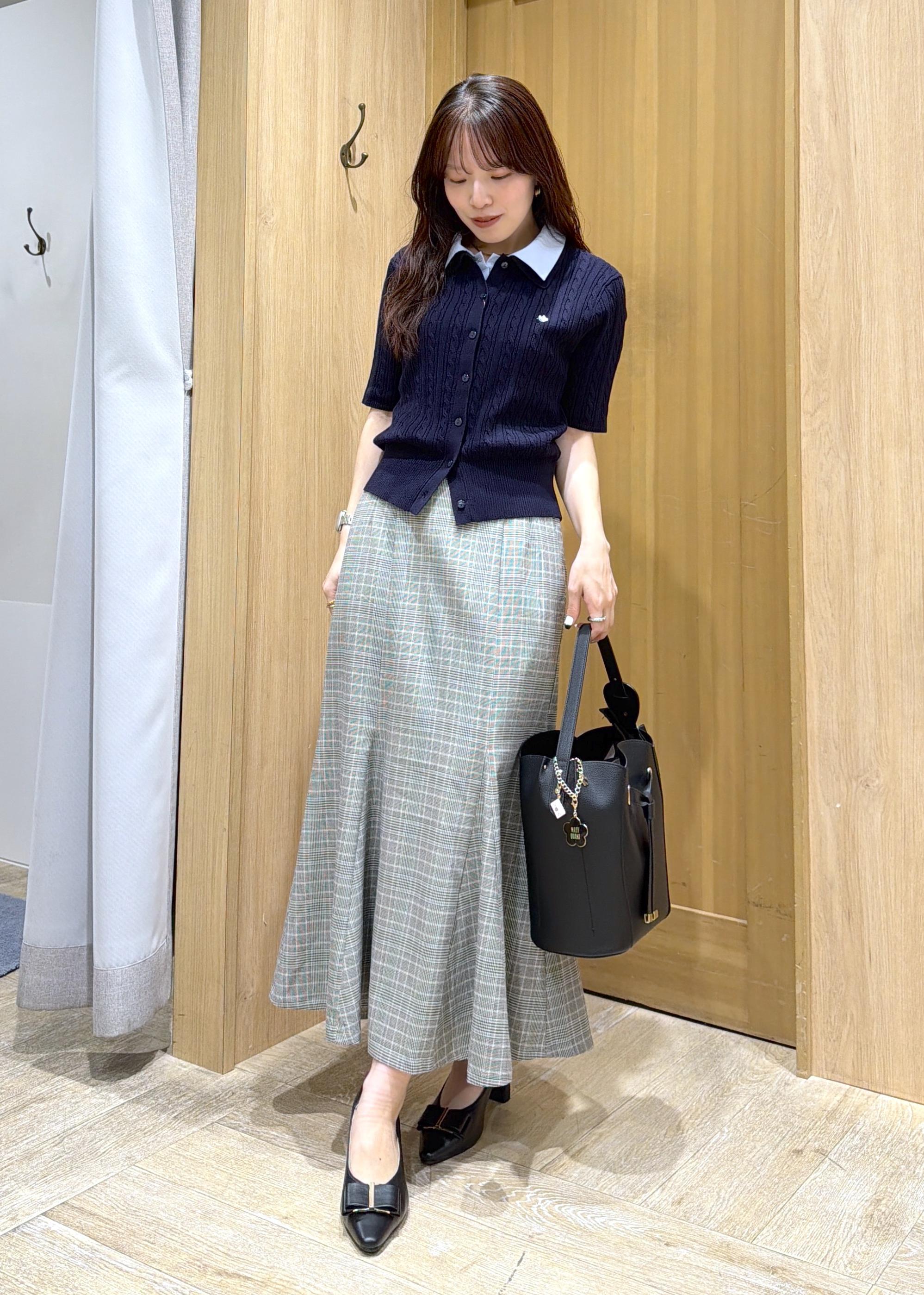 VIS | 【POLO BCS】VIS別注ケーブルドッキング衿付きカーディガン