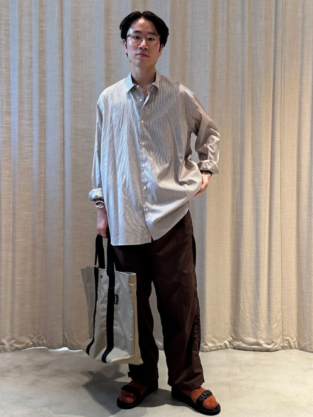 DIVIDED STATES OF OLIVE ナイロンショーツ　ブラック XL 迷迭香 | 〈別注〉 ナイロン ショーツ MEN（その他パンツ）｜Bshop